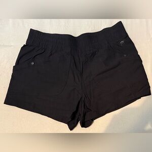 Avalanche Black Women's Athletic Shorts